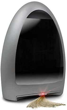 EyeVac Home: Professional Clean for The Home - Touchless Stationary Vacuum, Dual High Efficiency Filtration, Corded, Bagless, Automatic Sensors, 1000 Watt