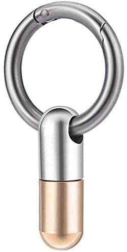 Tiny Cutting Tool Portable Capsule Cutter with Keychain Ring Sharp Tool EDC Gadgets for Unpacking Cartons Stripping Stickers Splitting Pills Opening Cans