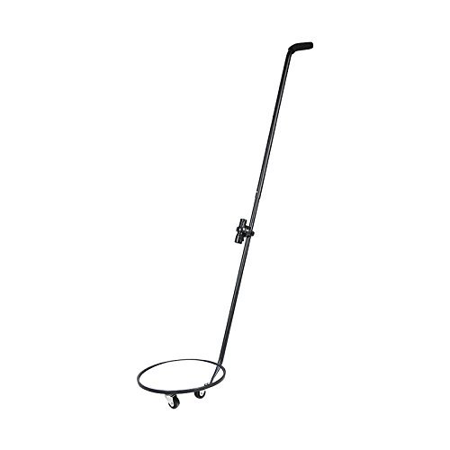 Emperor of Gadgets Best US Under Vehicle Inspection Mirror - 12 Inch Diameter Security Mirror with Wheels and LED Light