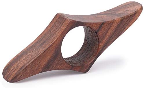 TILISMA Book Page Holder -Handmade Natural Walnut Thumb Bookmark -Novel Reading Accessories Gifts for Readers, Book Lovers Gifts, Bookworm Gifts, Literary Gifts - Book Accessories (Medium 0.86inches)