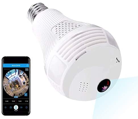 Camera, Include 16gb Card 1080P WiFi Security Camera, 2mp Wireles IP Led Cam,360 Degrees Panoramic vr Home Surveillance Cameras, Motion Detection/Night Vision/Alarm