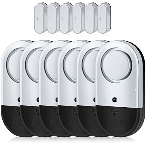 Door Window Alarm, Toeeson 120DB Door Alarms for Kids Safety, Window Pool Alarms for Home