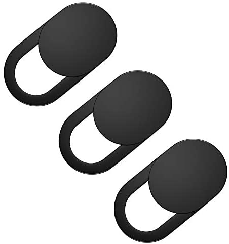 Elimoons Webcam Cover Slide, Ultra Thin Laptop Camera Cover Slide Blocker for Computer MacBook Pro iMac PC Tablet Notebook Surface Pro Echo Show Camera Protecting Your Privacy Security