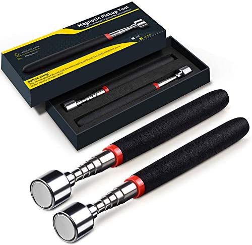 Magnet Tool,Dad Gifts Stocking Suffers for Men Dad Husband Papa,Magnetic Tool Pickup,Birthday Christmas Gifts for Men Who Have Everything,for Auto Repairer.Up to 30" Strong Magnet for Hard to Reach