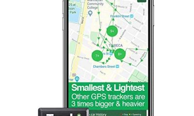 Tracki 2021 Model Mini Real time GPS Tracker. Full USA & Worldwide Coverage. for Vehicles, Car, Kids, Elderly, Child, Dogs & Motorcycles. Magnetic Small Portable Tracking Device. Monthly fee Required
