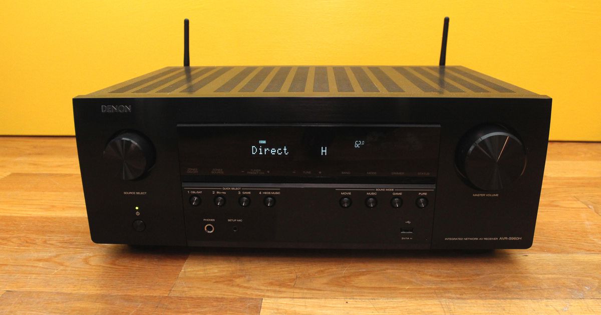 Denon AVR-S960H AV receiver review: Heavy on features, light on innovation