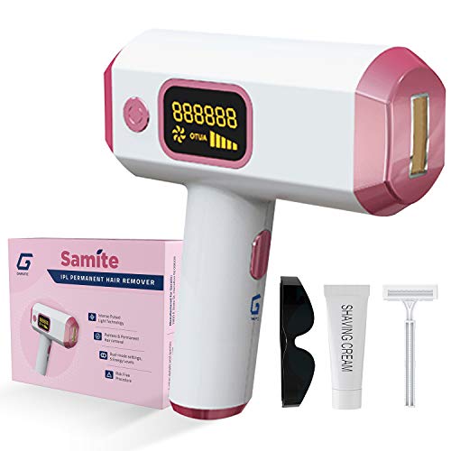 Garatic IPL Hair Remover- Permanent and Pain-Free - Reduces Unwanted Hair- Hair Remover For Women- Laser IPL Hair Epilator- Upper Lip, Bikini, Facial, Arms, Leg Hair Removal- Soft & Flawless Skin