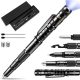 Gifts for Men, Tactical Pen, Multitool with LED Flashlight for Women & Men, Cool & Unique Birthday Christmas Gifts Ideas for Him Husband Dad Grandpa with Black Gift Box