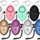 KOSIN Safe Sound Personal Alarm, 8 Pack 140DB Personal Security Alarm Keychain with LED Lights, Emergency Safety Alarm for Women, Men, Children, Elderly