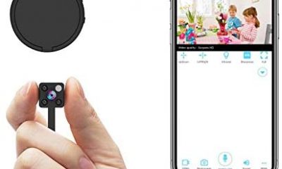 Mini Spy Camera WiFi, Relohas HD 1080P Spy Camera Wireless Hidden Live Streaming, Upgraded Night Vision/ Motion Activated Spy Cam Nanny Cam, Security Camera for Home and Outdoor (with Cell Phone APP)