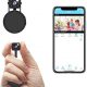 Mini Spy Camera WiFi, Relohas HD 1080P Spy Camera Wireless Hidden Live Streaming, Upgraded Night Vision/ Motion Activated Spy Cam Nanny Cam, Security Camera for Home and Outdoor (with Cell Phone APP)