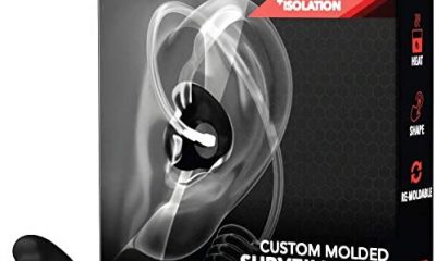 Decibullz Custom Molded Security Radio Surveillance Earpiece Set, Thermo-Fit Designed for Clear Acoustic Tube Radios, +Isolation