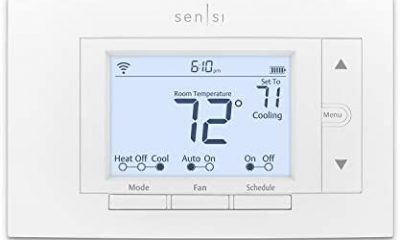 Emerson Sensi Wi-Fi Smart Thermostat for Smart Home, DIY, Works With Alexa, Energy Star Certified, ST55