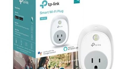 Kasa Smart (HS100) Plug by TP-Link, Smart Home WiFi Outlet Works with Alexa, Echo, Google Home & IFTTT, No Hub Required, Remote Control, 15 Amp, UL Certified, 1-Pack