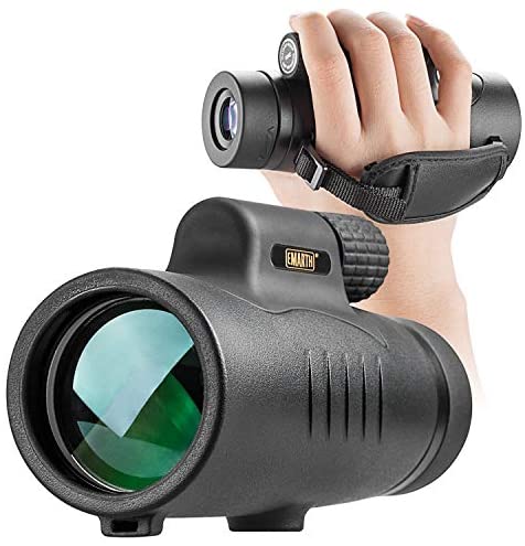 Monocular Telescope High Power 8x42 Monoculars Scope Compact Portable Waterproof Fogproof Shockproof with Hand Strap for Adults Kids Bird Watching Hunting Camping Hiking Travling Wildlife Secenery