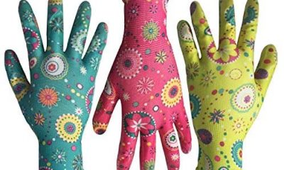 PROMEDIX P Clear Nitrile Garden Working Gloves Comfort Flex Coated Work Gloves, Super Light Weight, Breathable, Size Fit Most