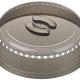 Progressive International Microwave Food Cover, 10.25 inches, Gray