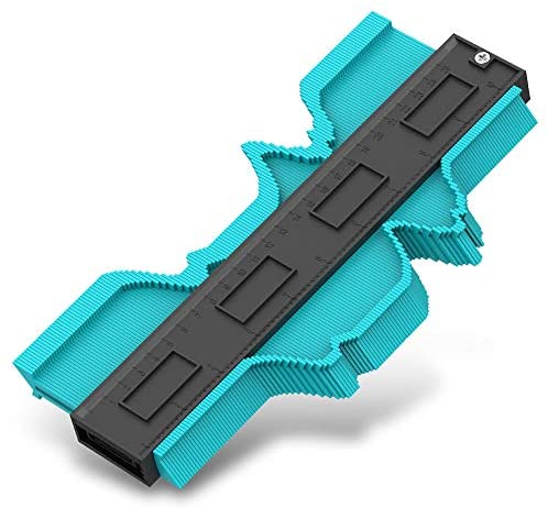 Tool gadgets for men Contour Gauge 10 Inch TINMARDA Contour Duplicator Precisely Copy Irregular Shapes Outline for Perfect Fit and Easy Cutting, Woodworking, Auto Body, Pipes