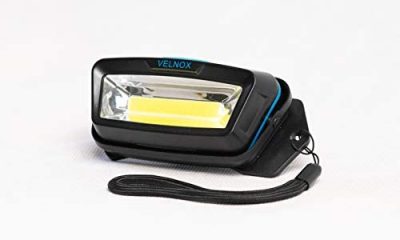 Velnox Tarsier, LED Night Time Light - Great for Running, Dog Walking, Hiking, Camping, Safety & More - Wearable Wide Angle Flashlight Can Hook, Clip on, Hang, or Carry - 120 Degrees, 25-30 Meters