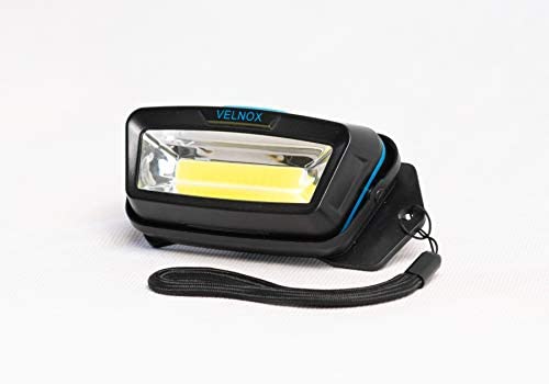 Velnox Tarsier, LED Night Time Light - Great for Running, Dog Walking, Hiking, Camping, Safety & More - Wearable Wide Angle Flashlight Can Hook, Clip on, Hang, or Carry - 120 Degrees, 25-30 Meters
