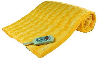 Shield Life Heated Mattress Pad Full with Electromagnetic Field Blocking, TheraMat Lite Large Heating Pad for Double Size Bed by ShieldLife