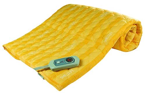 Shield Life Heated Mattress Pad Full with Electromagnetic Field Blocking, TheraMat Lite Large Heating Pad for Double Size Bed by ShieldLife