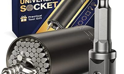 Universal Socket Father's Day Gifts - Tools Gifts for Men Dad, Socket Tool Sets with Power Drill Adapter, Unique Gadgets Socket Set, Handy DIY Tools, Gifts for Dad/Husband/Boyfriends/Men/Women