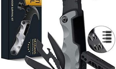 Multitool Camping Accessories, Fathers Day Gifts for Dad, 13 in 1 Survival Tools Christmas Gifts Cool Gadgets for Women Husband Grandpa Stocking Stuffers for Men