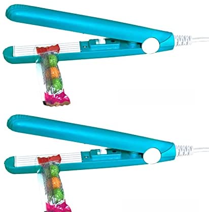 Chip Bag Sealer, Bribass 2PACK Mini Sealing Machine Heat Seal Bag Sealer Handheld Kitchen Gadgets for Chip Bags, Plastic Bags