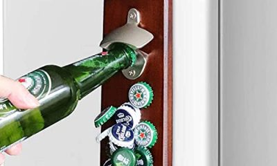 Gifts for Boyfriend Men Dad, Bottle Opener Wall Mounted Magnetic, Unique Beer Gift Ideas for Him Husband Grandpa Uncle, Cool Gadgets Christmas Stocking Stuffers, Birthday Valentine's Day Anniversary