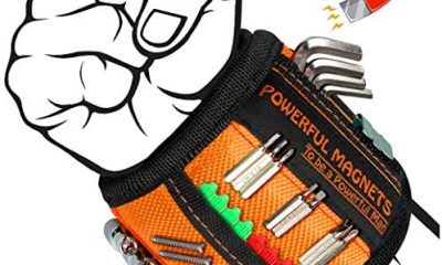 Magnetic Wristband for Holding Screws, Fathers Day Gifts for Dad, Gadgets for Men, Gifts for Men DIY Handyman, Carpenter, Repairman, Dad, Husband, Boyfriend, Mens Gifts, Surprise for Him