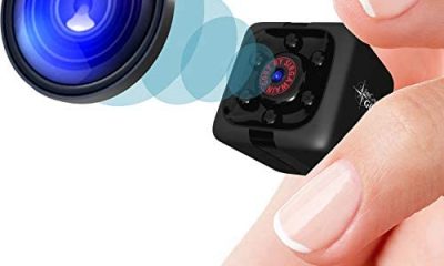 Mini Spy Camera 1080P Hidden Camera - Portable Small HD Nanny Cam with Night Vision and Motion Detection - Indoor Covert Security Camera for Home and Office - Hidden Spy Cam - Built-in Battery