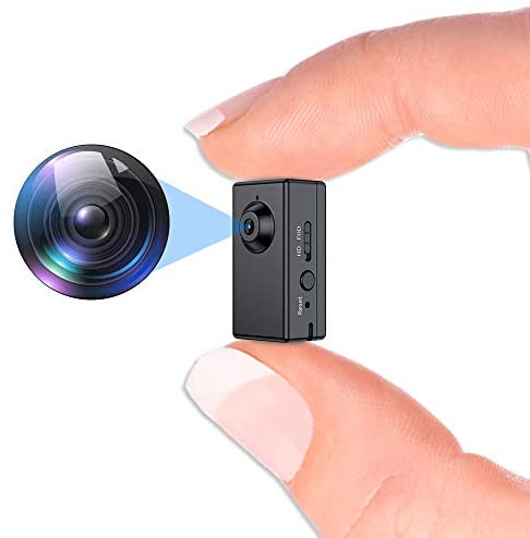 Mini Spy Camera,FUVISION Micro Camera with Motion Detect,1080P Full HD Hidden Camera with 1.5 Hours Battery Life,Hidden Security Camera with Loop Recording Perfect for Home and Office