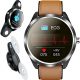 Smart Watch Heart Rate Blood Pressure Monitor, SPOREX EG4 Smartwatch for Android Phones and iPhone Compatible; Fitness Tracker, Blood Oxygen Meter; HD Touch Screen, Waterproof; Sport