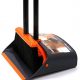 TreeLen Broom and Dustpan/Dustpan with Broom Combo, 52" Long Handle Broom for Home Kitchen Room Office Lobby Floor Use Upright Stand Up Dustpan and Broom Set