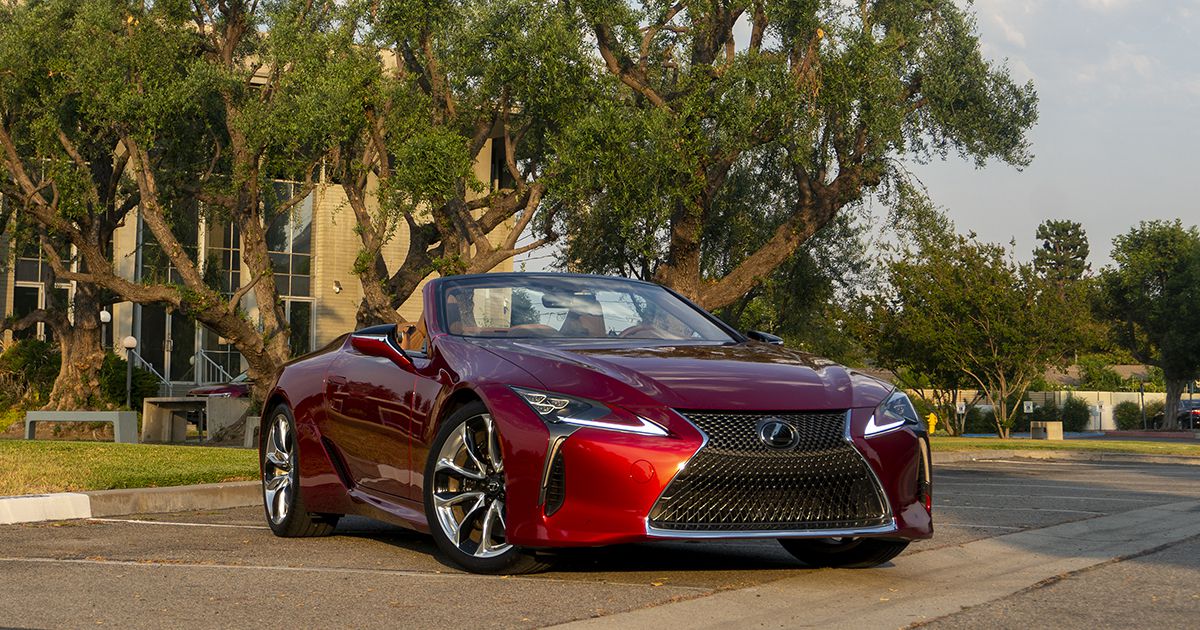 2021 Lexus LC 500 Convertible review: Stunning looks above all