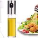 Oil Spray Bottle, 100ml Oil Sprayer for Cooking, Food-grade Glass olive oil sprayer, Portable Oil Mister, Best Kitchen Gadgets for BBQ, Air Fryer, Salad, Baking