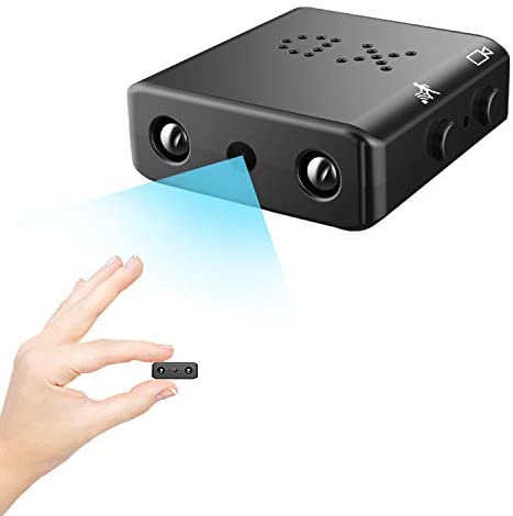 Smallest Camera, Rettru XD Mini Camera Video Recorder Camcorder with Night Vision,Motion Detection for Home Office Security Indoor Outdoor Car Dash Surveillance