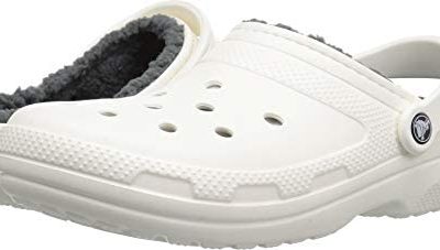 Crocs Women's Classic Printed Leopard Lined Clog