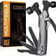 Multitool Camping Tool Gifts for Men - Christmas Stocking Stuffers for Men Women Dad Mom Husband Wife Cool Birthday Gifts All in One Pocket Hammer Survival Gear Gadgets Hiking Fishing Accessories