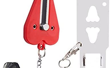 Portable Door Lock, Home Security Door Locker Travel Lockdown Locks for Additional Safety and Privacy Perfect for Traveling Hotel Home Apartment College