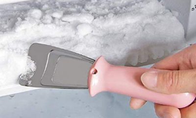 WOIWO 1PCS Stainless Steel Ice Scraper Home Kitchen Gadget Refrigerator Defrosting Scooper Ice Scraper